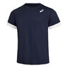 Court T-Shirt Herren - dunkelblau, wei&szlig;