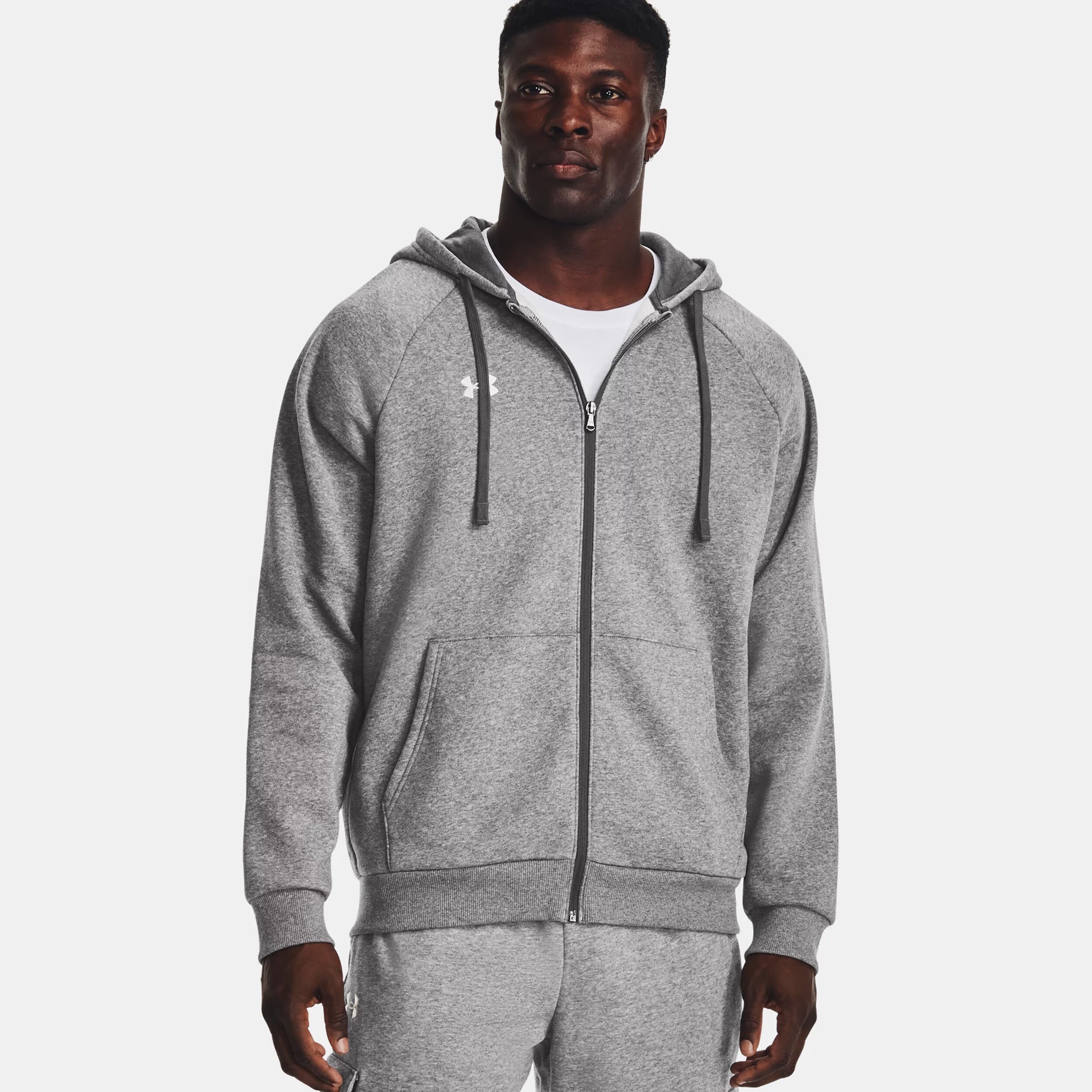 Under armour men's rival fleece full zip hoodie 2025
