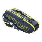Babolat Babolat Pure Aero RH X 6 Schlägertasche-Anthrazit,Gelb