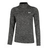 Tech Half-Zip Twist Longsleeve Damen-Schwarz