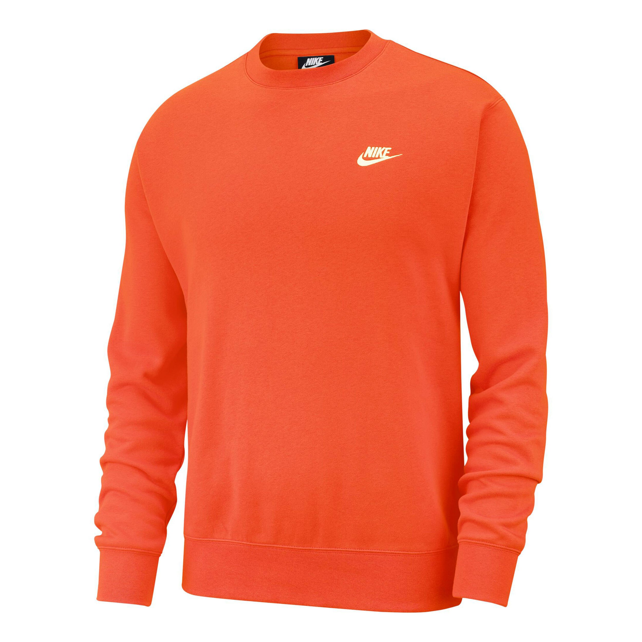 orange hoodie mens nike