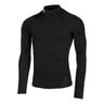 Heatgear Comp Mock Longsleeve Herren-Schwarz