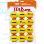 Wilson Tennisb&auml;lle Wilson Starter Balls Stage 2 12er Beutel