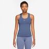 Dri-Fit Swoosh Tank-Top Damen - blau, weiß