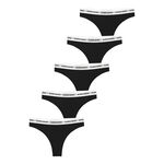 Bj&ouml;rn Borg String Bj&ouml;rn Borg Logo Thong 5 P String Damen-schwarz, wei&szlig;
