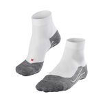 Falke Bekleidung Falke RU4 Endurance Short Laufsocken Herren-Wei&szlig;,Grau