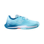 Babolat Tennisschuhe Babolat Mach 3 Sandplatzschuh Kinder - hellblau, blau