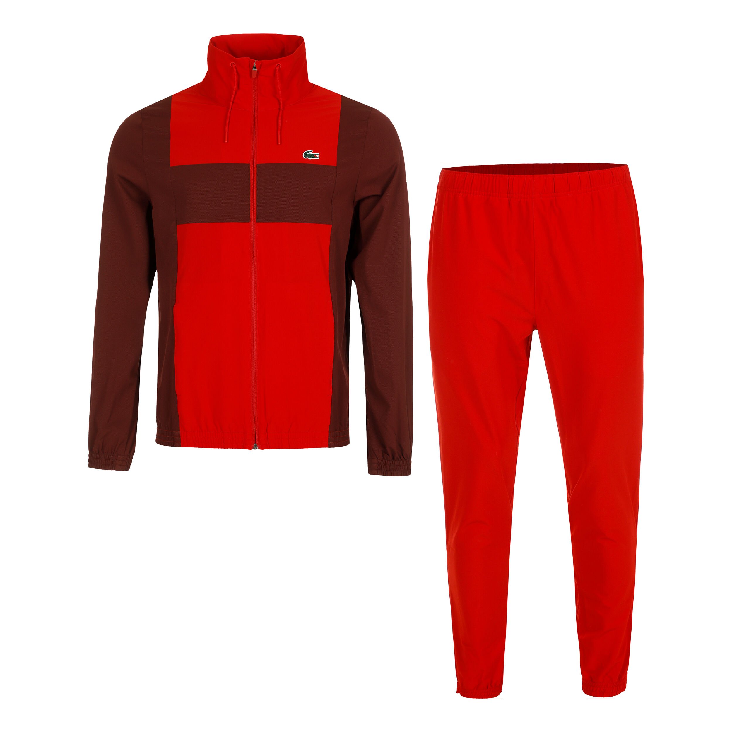 Lacoste Trainingsanzug Herren Rot Dunkelrot online kaufen Tennis Point DE