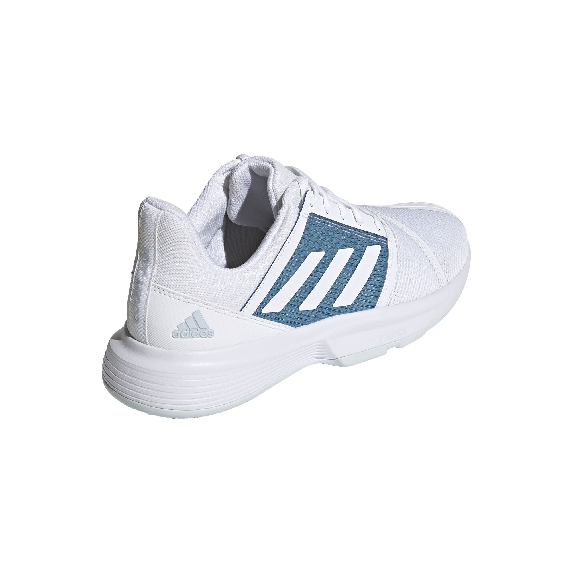 CourtJam Bounce Allcourtschuh Herren WeiB Blau