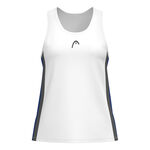 HEAD Bekleidung HEAD Club 25 Tech Tank-Top Damen-Weiß,Dunkelblau