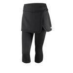 Wilson Bekleidung Wilson Capri IV Rock Damen-Schwarz,Weiß