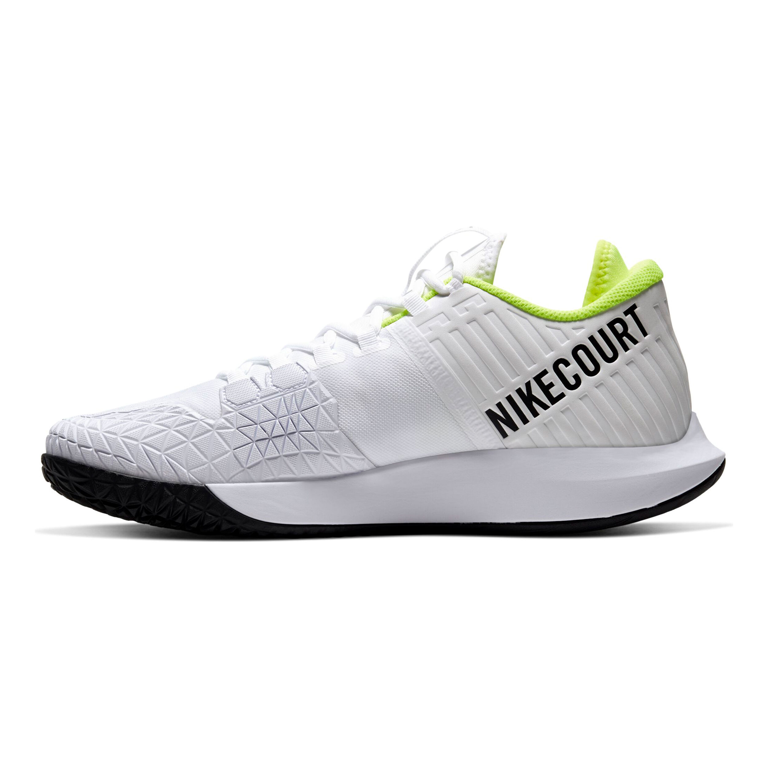Nike Air Zoom Zero Allcourtschuh Herren WeiB Neongrun online kaufen Tennis Point DE
