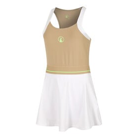 Bild von Wild Volley Kleid Damen-Beige,Weiß