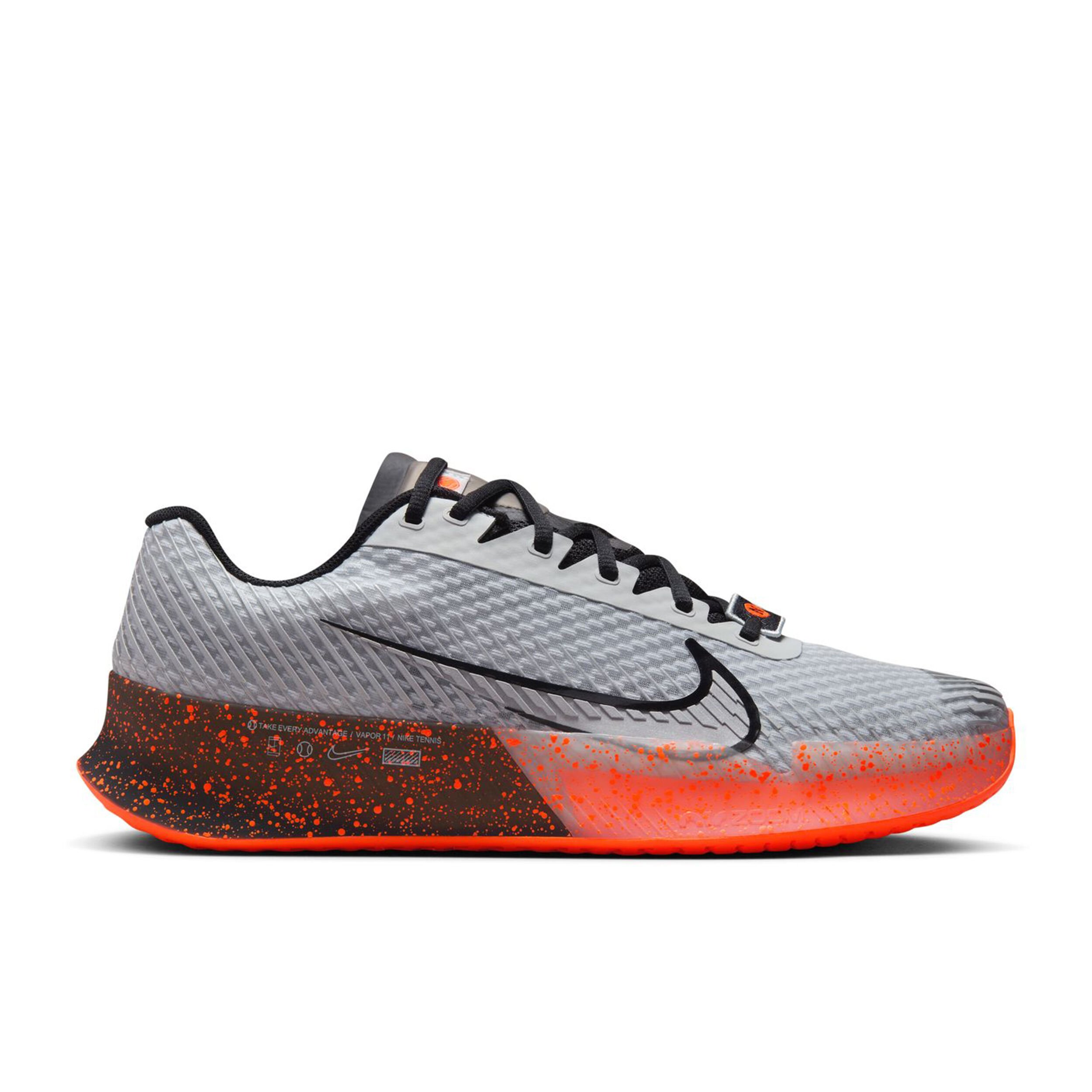 Nike Air Zoom Vapor 11 Premium Allcourtschuh Herren WeiB Orange online kaufen Tennis Point DE