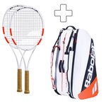 Babolat Schl&auml;gerpaket Babolat Pure Strike 97 Turnierschl&auml;ger
