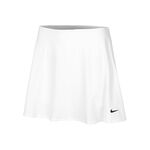 Nike Tennisbekleidung Nike Dri-Fit Victory Flouncy Rock Damen-Weiß,Schwarz