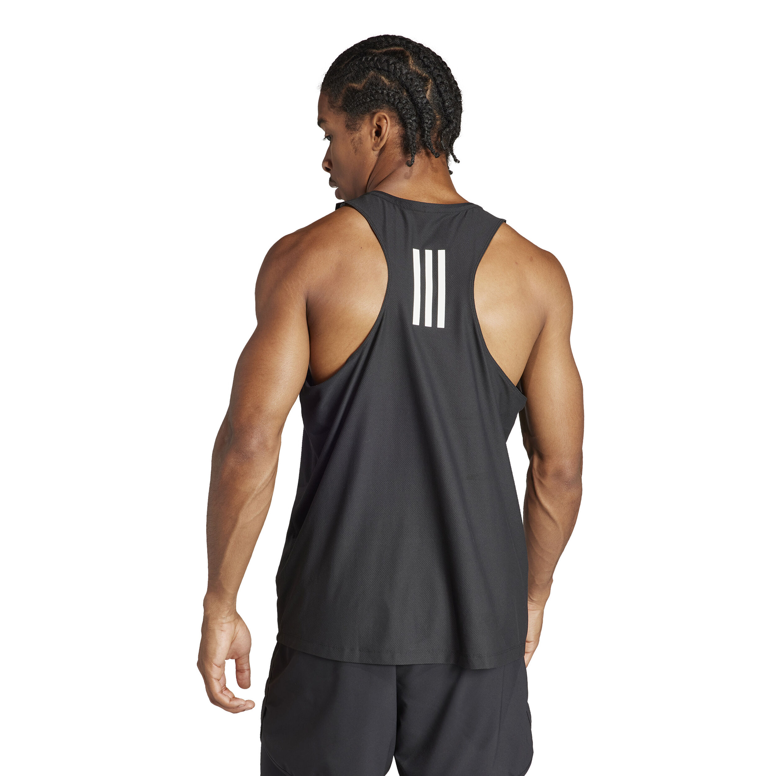 Own The Run B Tank Top Herren Schwarz