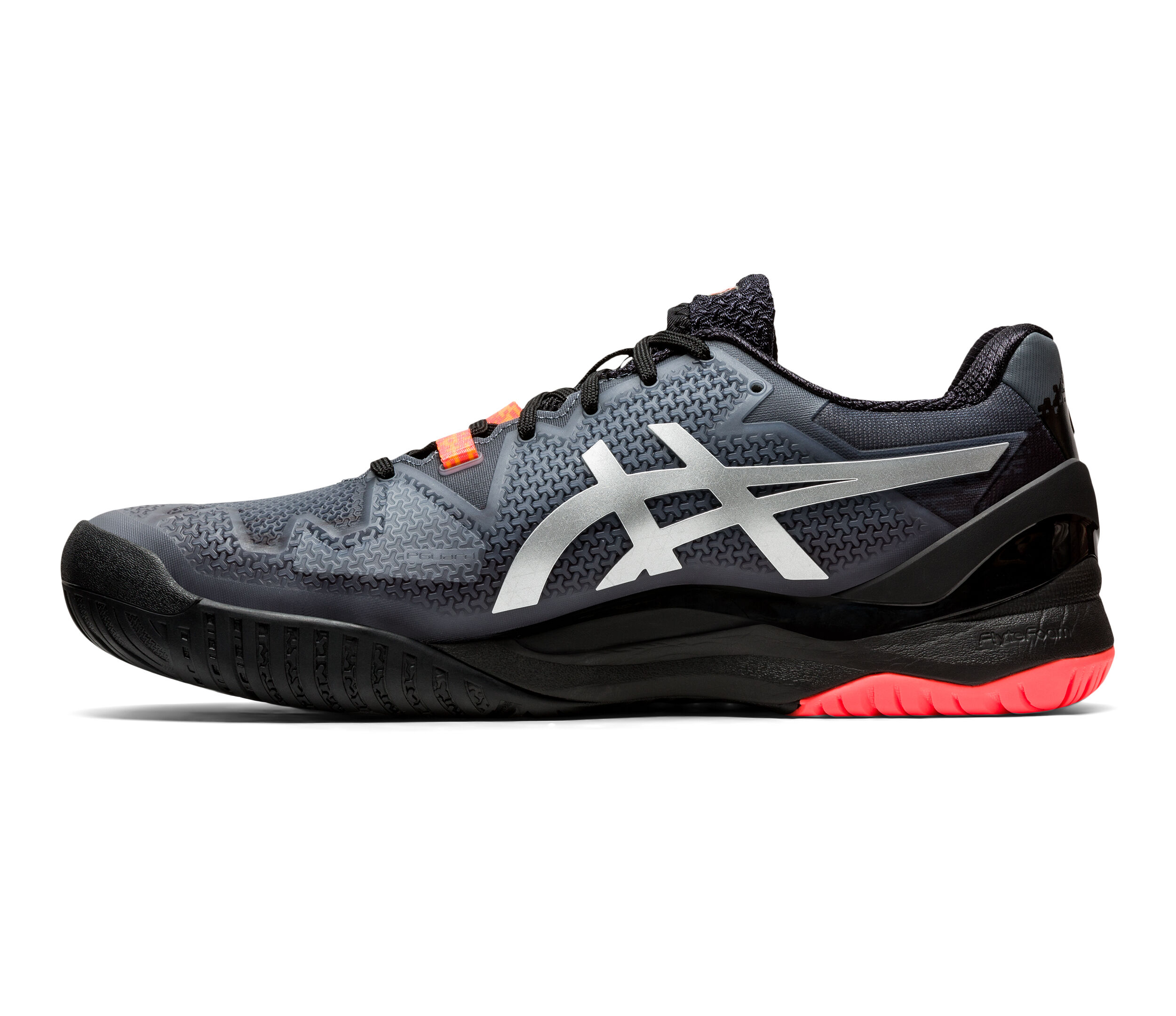 ASICS Gel-Resolution 8 L.E. Allcourtschuh Herren Dunkelgrau, Schwarz online  kaufen | Tennis Point DE