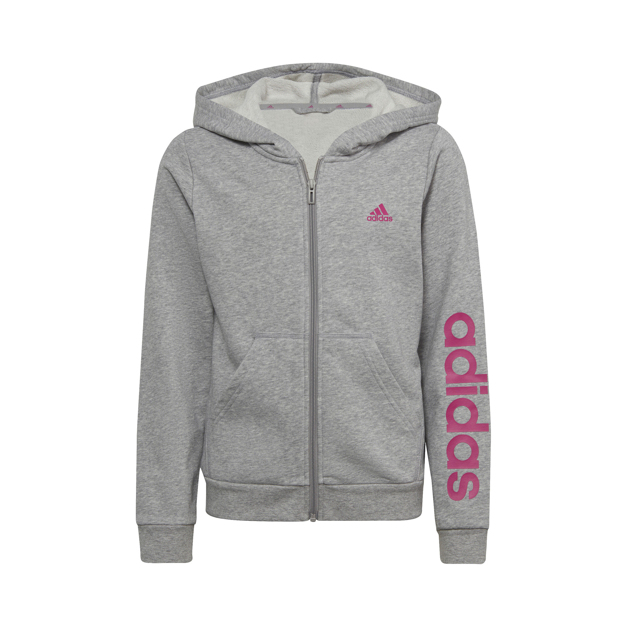 Adidas pink and grey sweatshirt hotsell