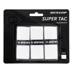 Dunlop Overgrips Dunlop Super Tac 3er Pack-Weiß