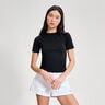 La Bella Seamless Tee T-Shirt Damen-schwarz