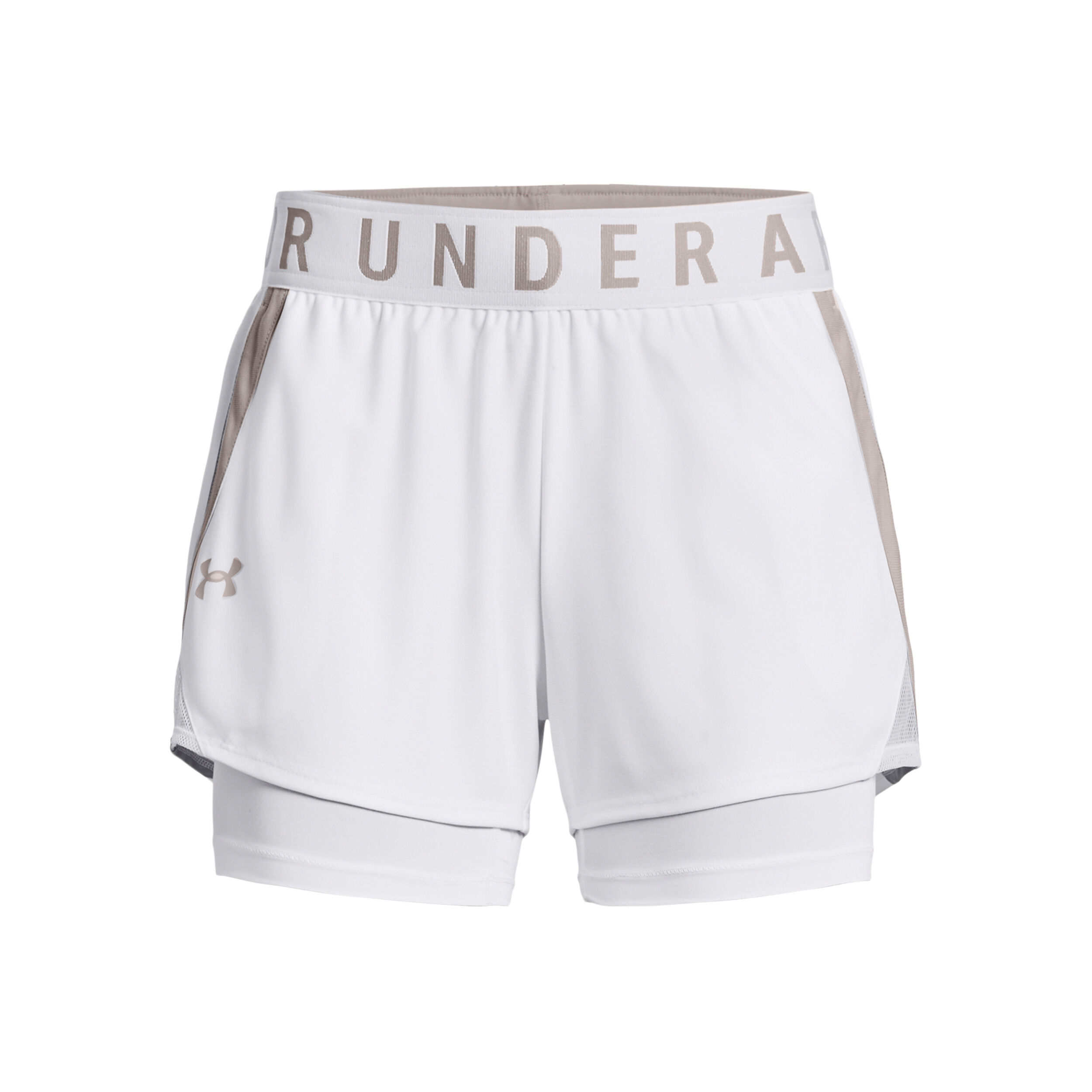 Under armour white shorts womens store