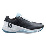 Wilson Tennisschuhe Wilson Pro 4.0 Sandplatzschuh Damen - schwarz, blau