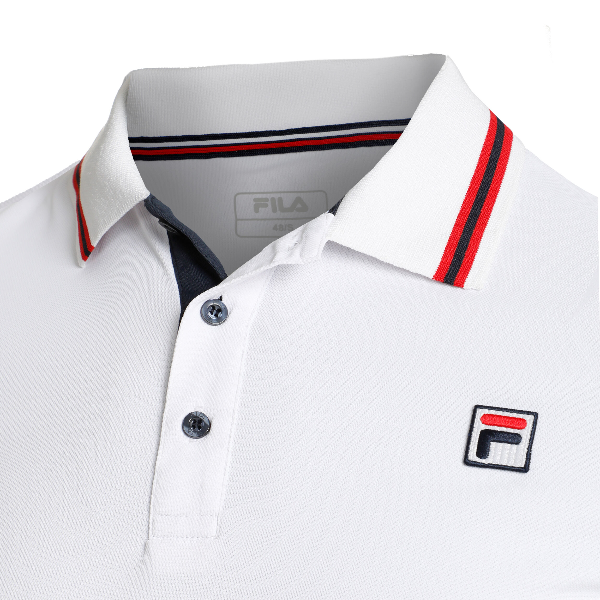White fila polo hot sale