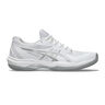 Game FF Sandplatzschuh Damen - weiß, silber