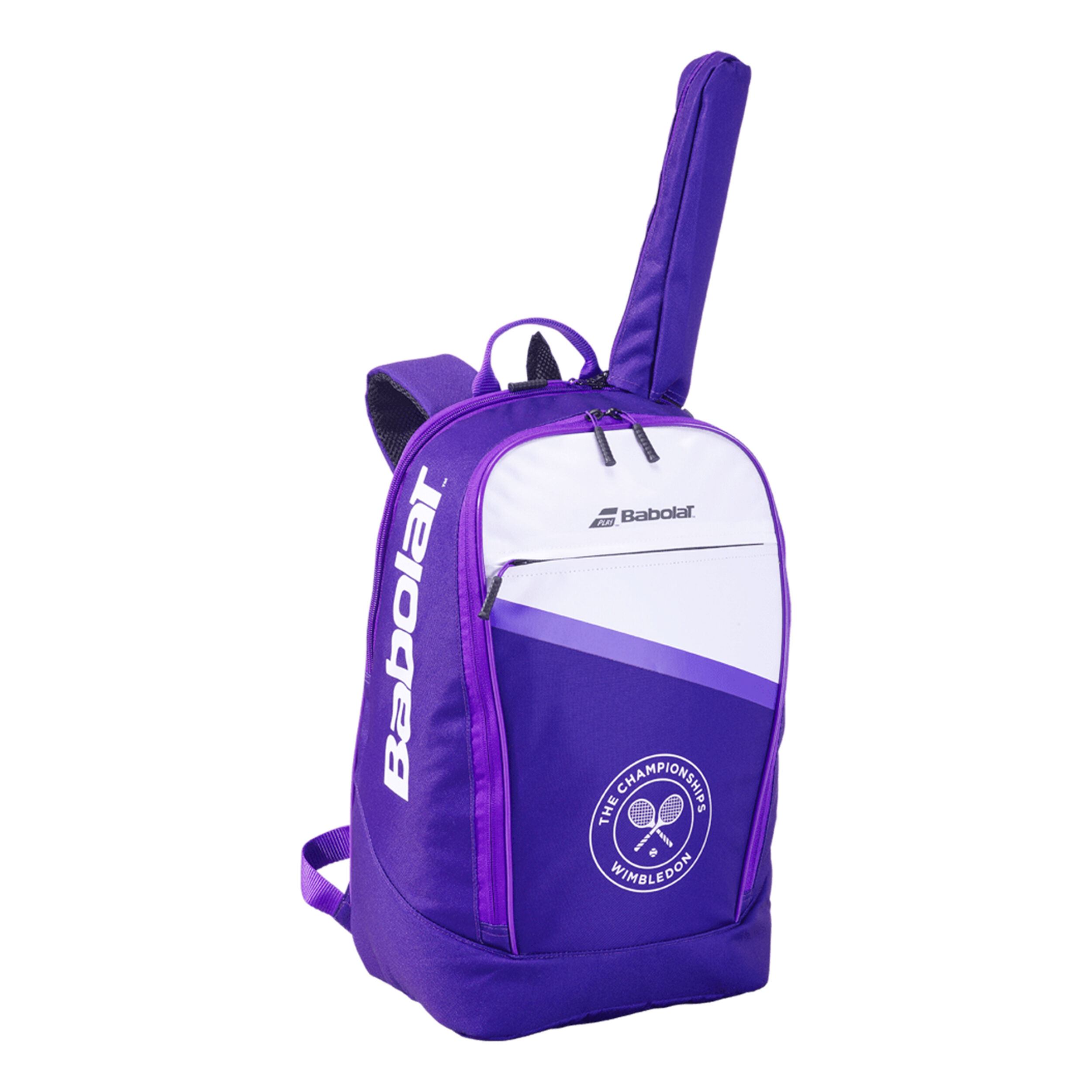 Classic Wimbledon Rucksack WeiB Lila