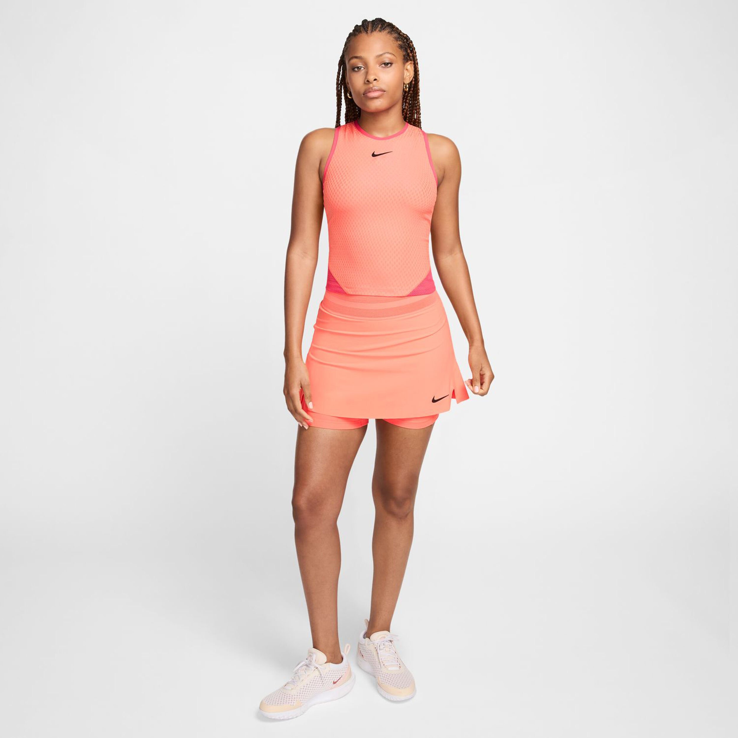 Dri Fit Court Slam Tank Top Damen Orange