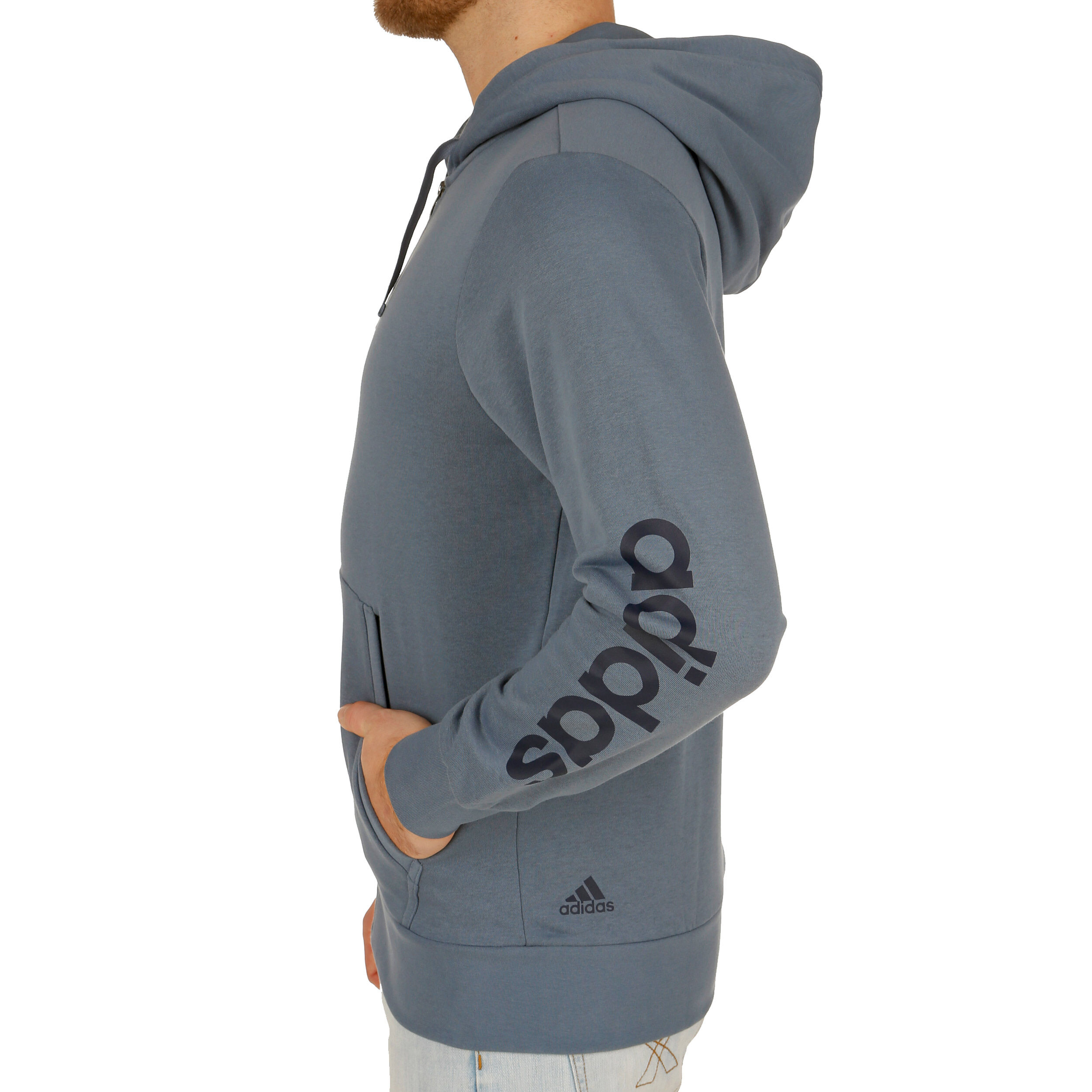 adidas Linear Full Zip French Terry Trainingsjacke Herren adidas Linear Full Zip French Terry Trainingsjacke Herren