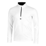 Wilson Bekleidung Wilson Elevate Performance Longsleeve Herren-Weiß