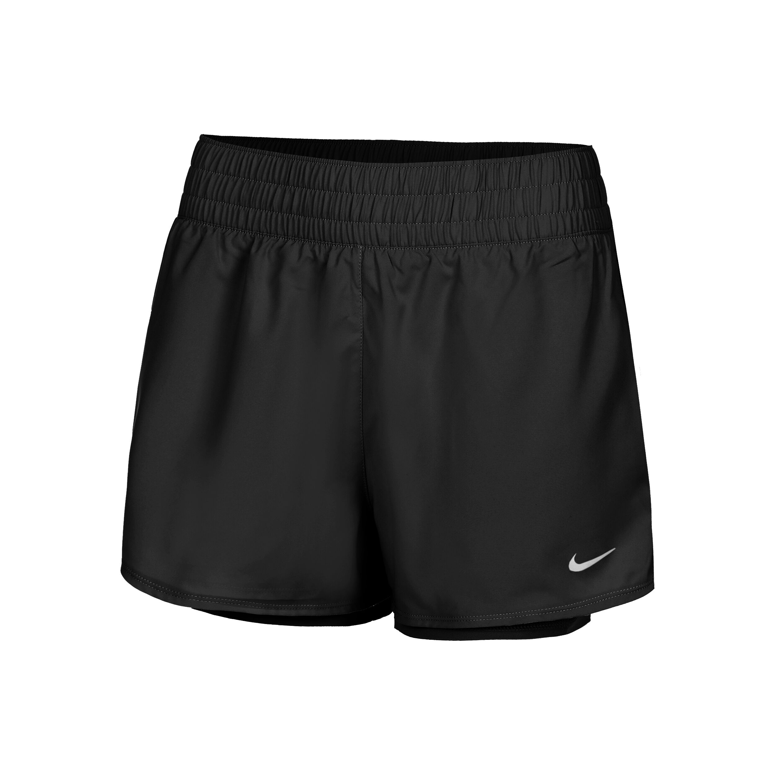 Dri Fit One Heritage 3in 2in1 Shorts Damen Schwarz