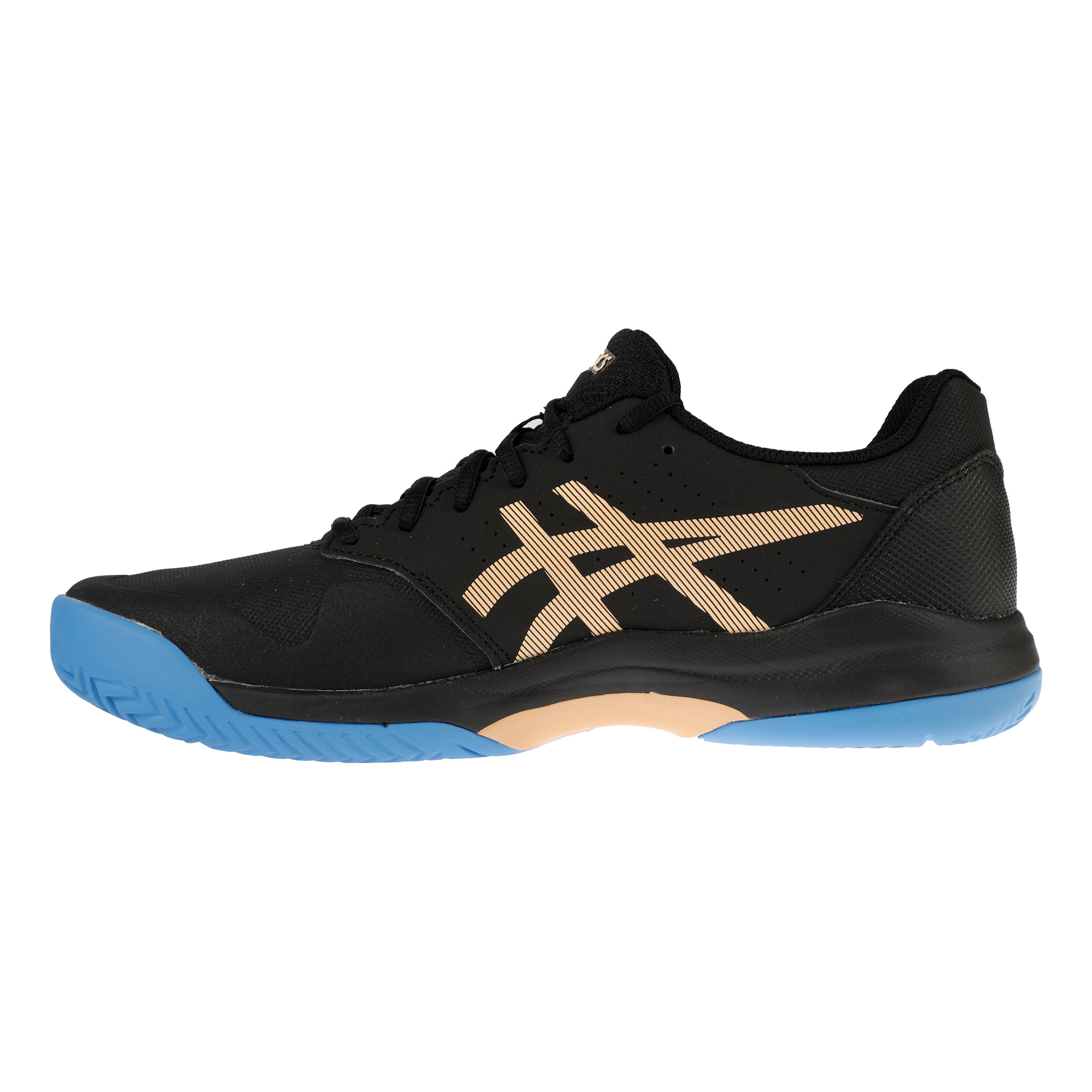 Gel Game 7 Allcourtschuh Herren Schwarz Gold