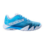 Babolat Padelschuhe Babolat Jet Premura Juan Lebron 2 Padelschuh Herren-Hellblau,Wei&szlig;