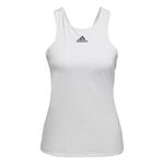 adidas Bekleidung adidas Y Tank-Top Damen-Weißaluminium