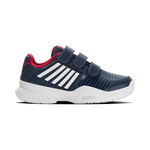 K-Swiss Tennisschuhe K-Swiss Court Express Strap Omni Allcourtschuh Kinder-dunkelblau,weiß
