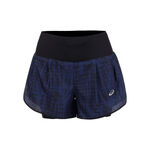 ASICS Bekleidung ASICS Road AOP 2in1 3.5in Laufshorts Damen-dunkelblau, schwarz