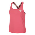 Quiet Please Bekleidung Quiet Please Endlessly Serve & Volley 2.0 Tank-Top Damen-Koralle,Mehrfarbig