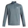Quarter Half-Zip Longsleeve Herren - hellblau, 