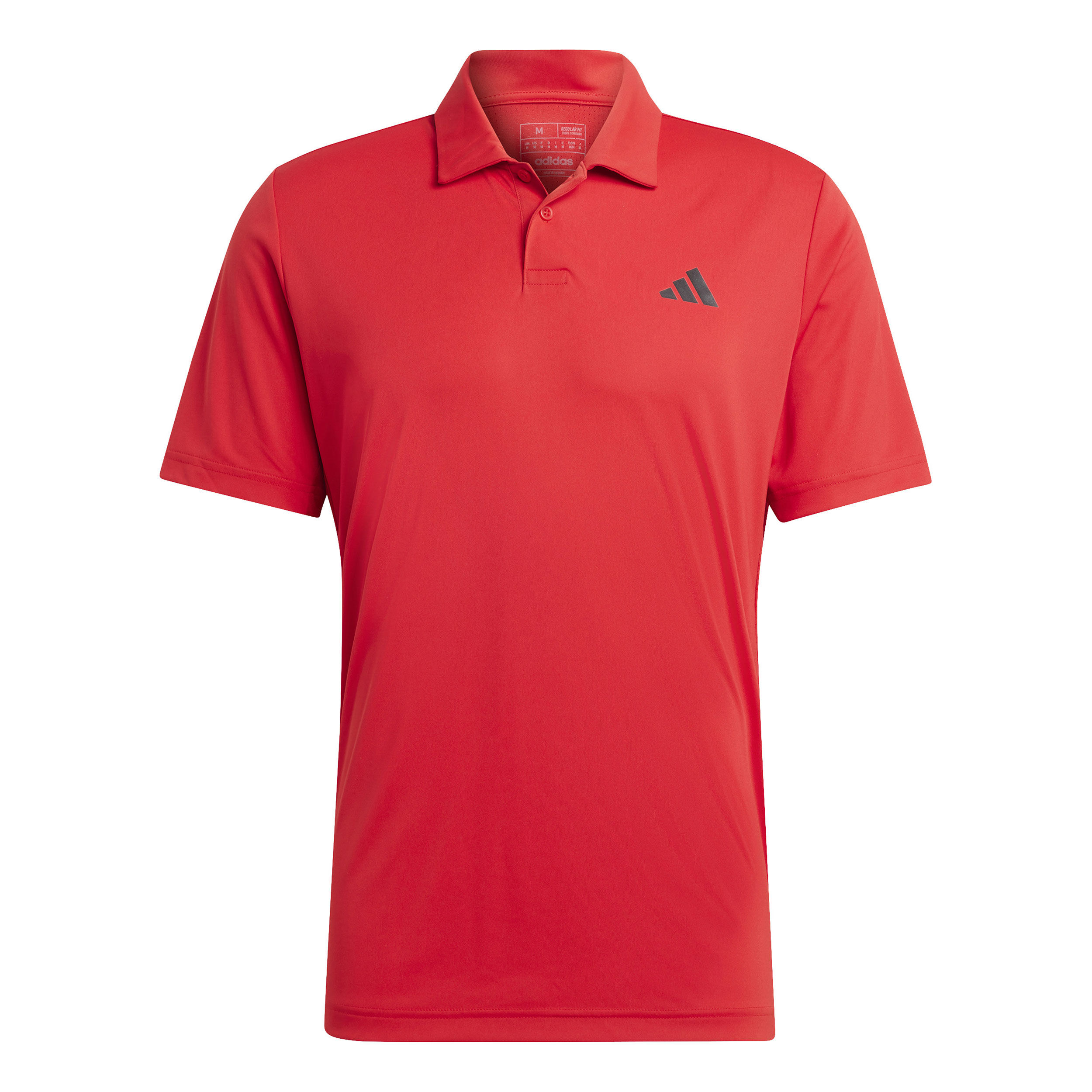 Adidas red golf shirt shop