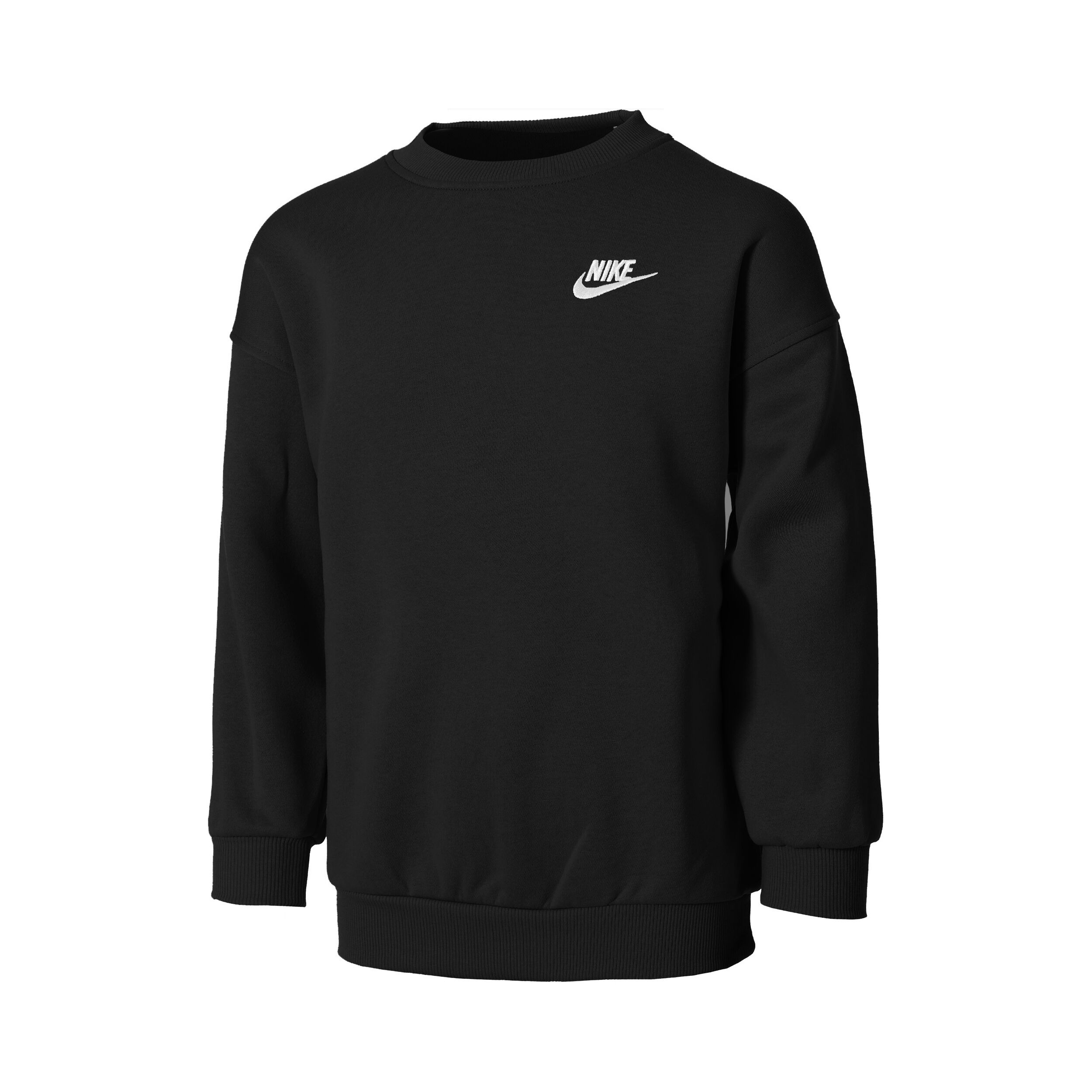 Black nike crew neck sweatshirt on sale