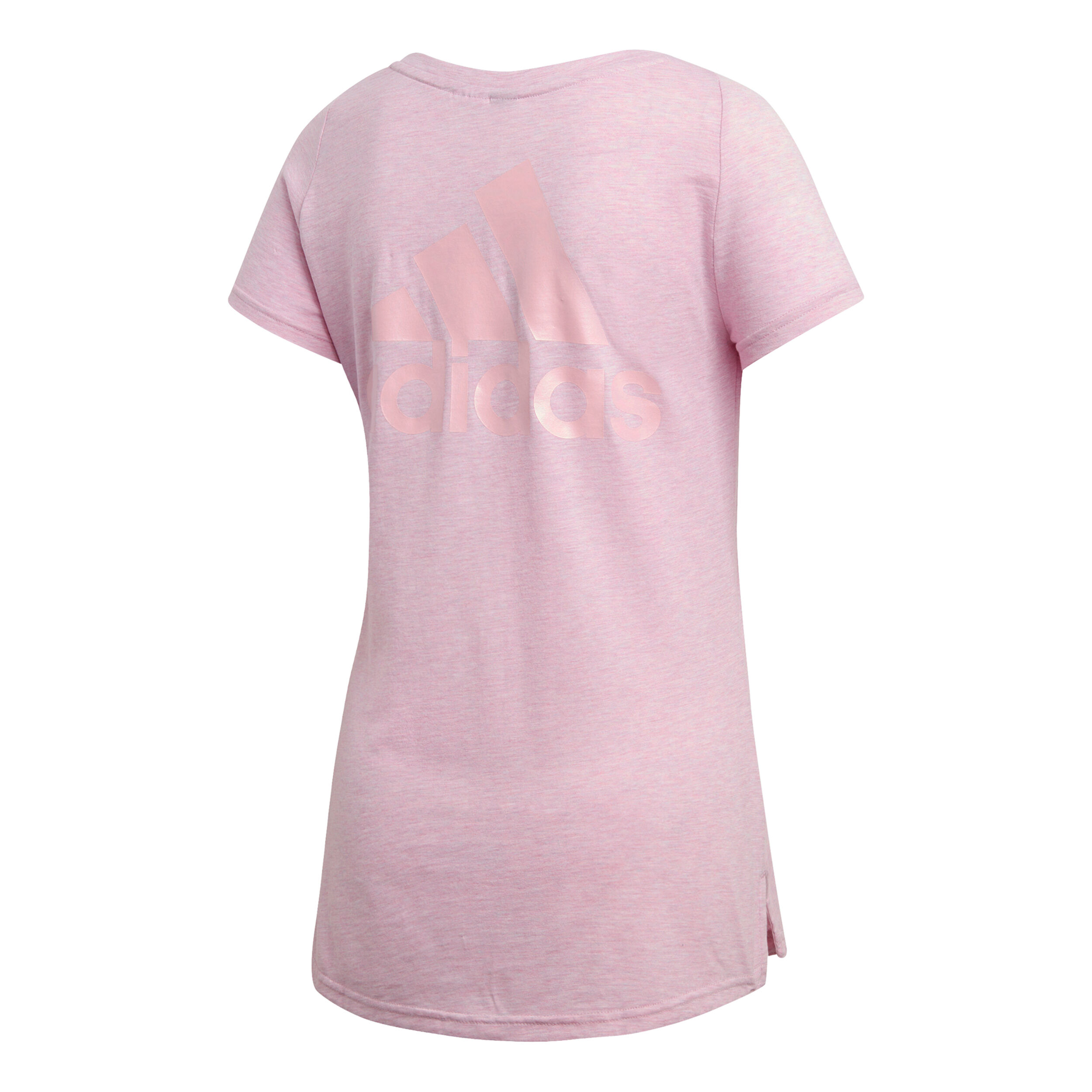 ID Winners V Neck T Shirt Damen Rosa Nude