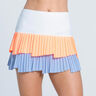 Fly Pleated 13in Rock Damen-Hellblau,Apricot