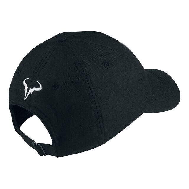 Nike Rafael Nadal Court Aerobill H86 Cap - Schwarz, Weiß ...