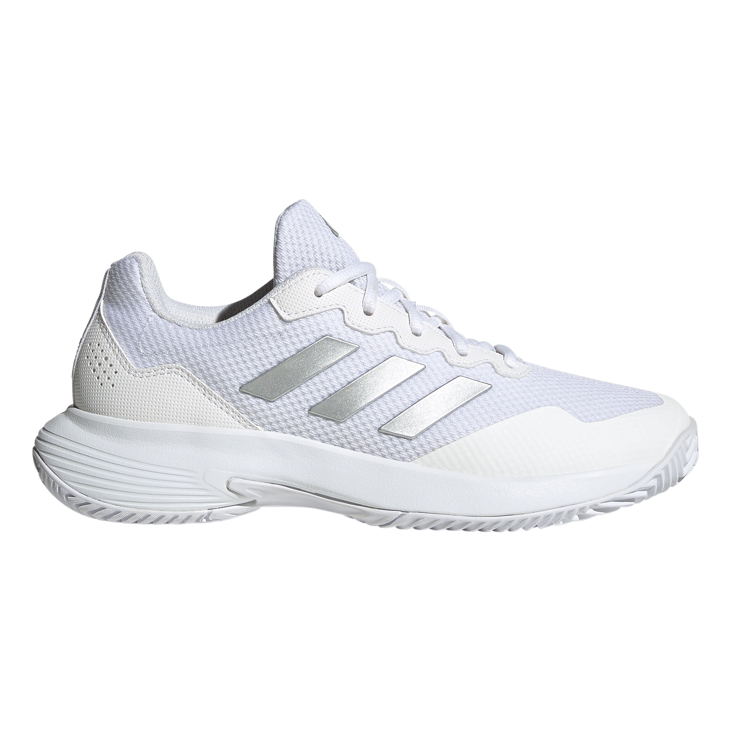 Gamecourt 2 Allcourtschuh Damen WeiB Silber