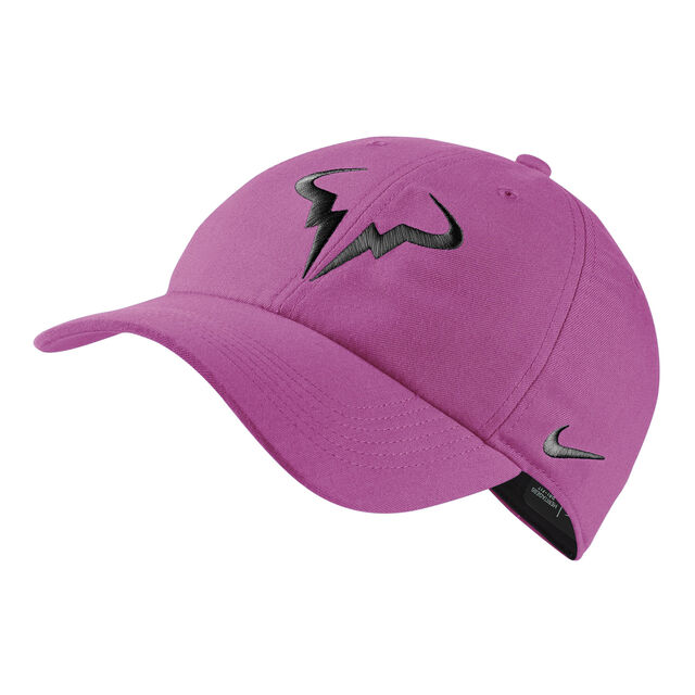 Nike Rafael Nadal Court AeroBill Heritage86 Cap Lila Schwarz online