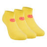 Leana No Show Tech Sportsocken 3er Pack Damen-Gelb,Pink