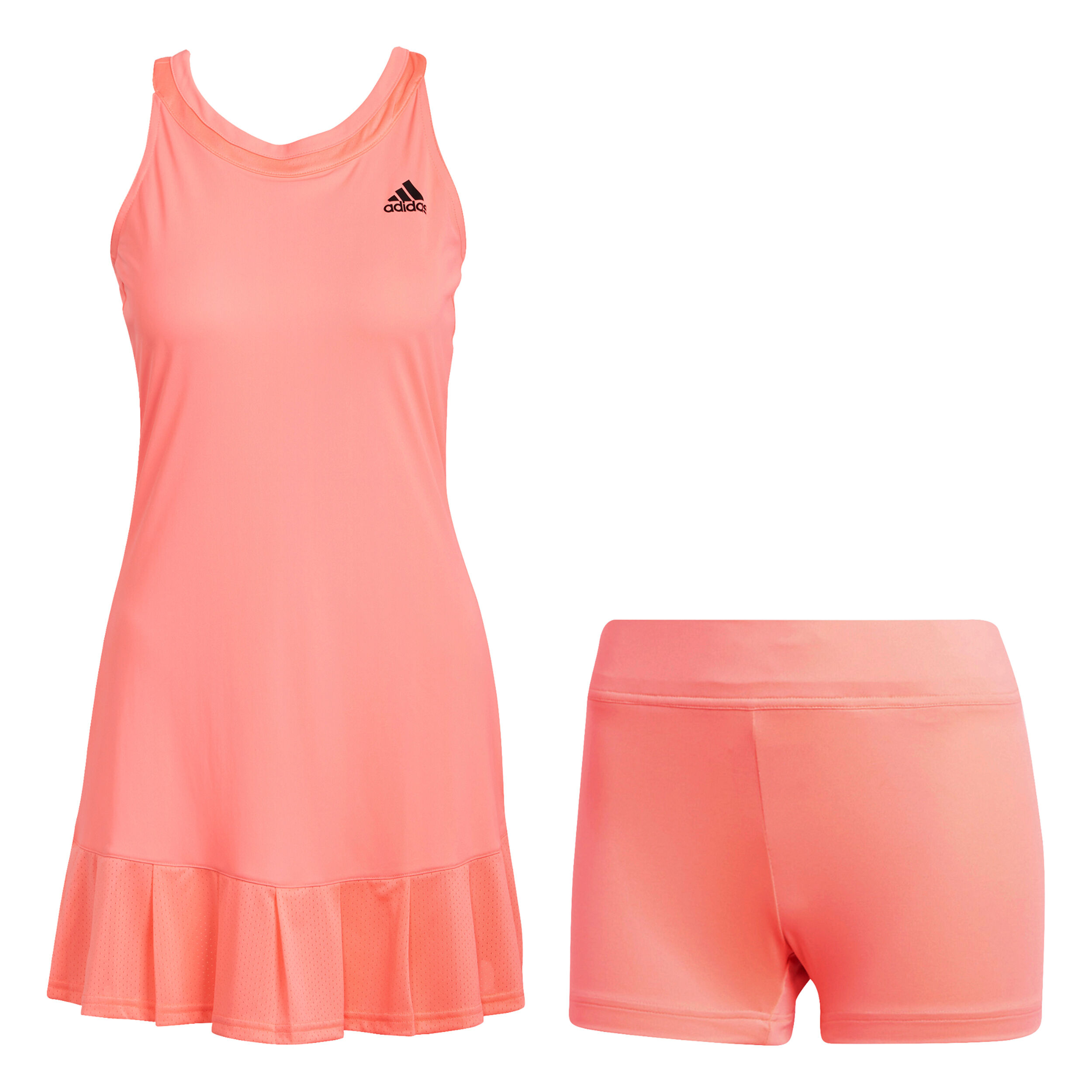 Club Kleid Damen Orange